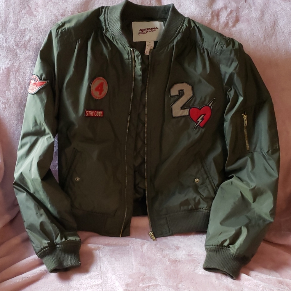 Arizona Green Bomber Jacket